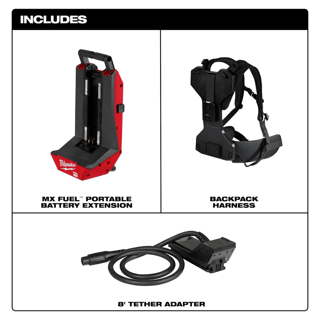 Milwaukee MIL-MXF010-0 MX FUEL Portable Battery Extension