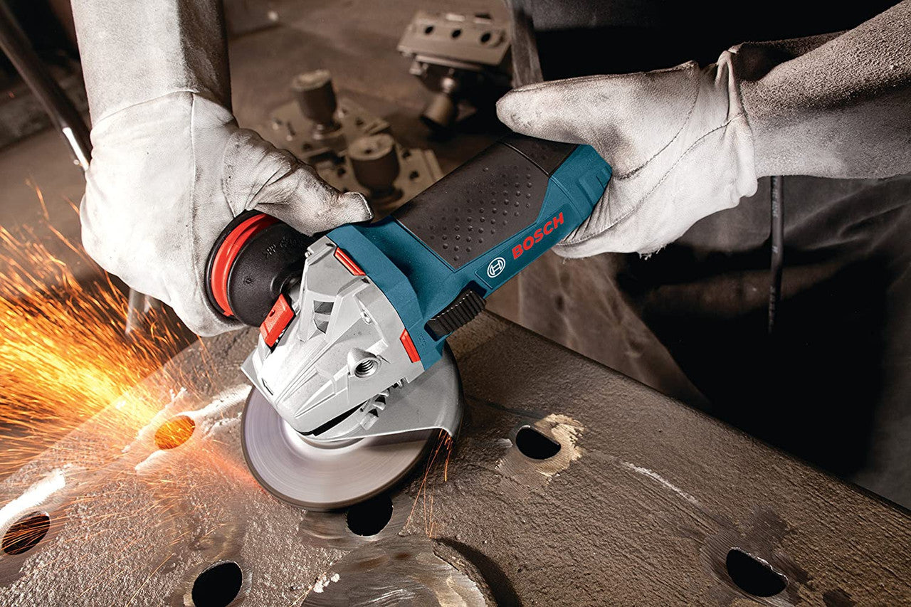 Bosch BOS-GWS13-50TG 5in. Angle Grinder with Tuckpointing Guard