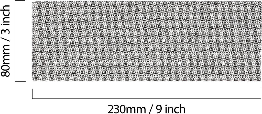 Mirka Abrasives MIR-9A-175 3 X 9in Abranet Mesh Sheet (10 Pack) 80 - 240 Grit