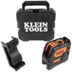 Klein KLE-93LCLG Laser Level Self-Leveling Green Cross-Line and Red Plumb Spot
