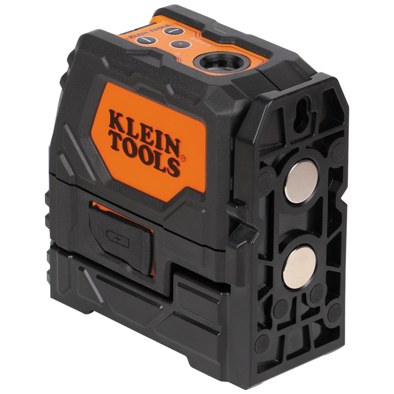 Klein KLE-93LCLGR Rechargeable Self-Leveling Green Cross-Line Laser Level with Red Plumb