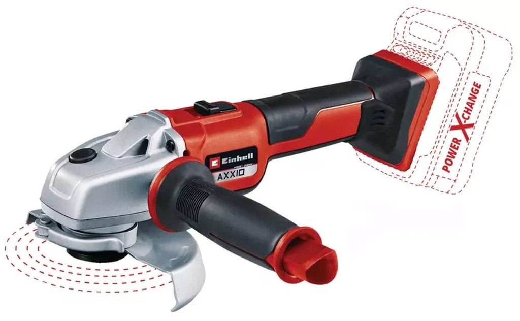 Einhell EIN-4431143 AXXIO 5in Cordless Angle Grinder - Brushless 18/125 SOLO18V