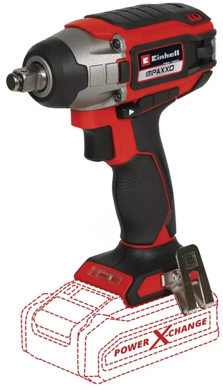 Einhell EIN-4510081 IMPAXXO 1/2in Cordless Impact Wrench - Brushless 18/23018V