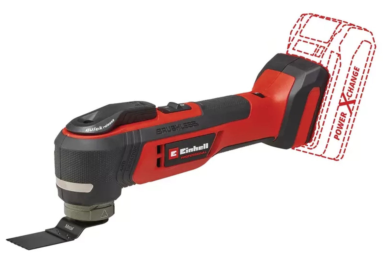 Einhell EIN-4465191 Cordless Oscillating Multi-Tool - Brushless TP-MG 18 LI BL18V