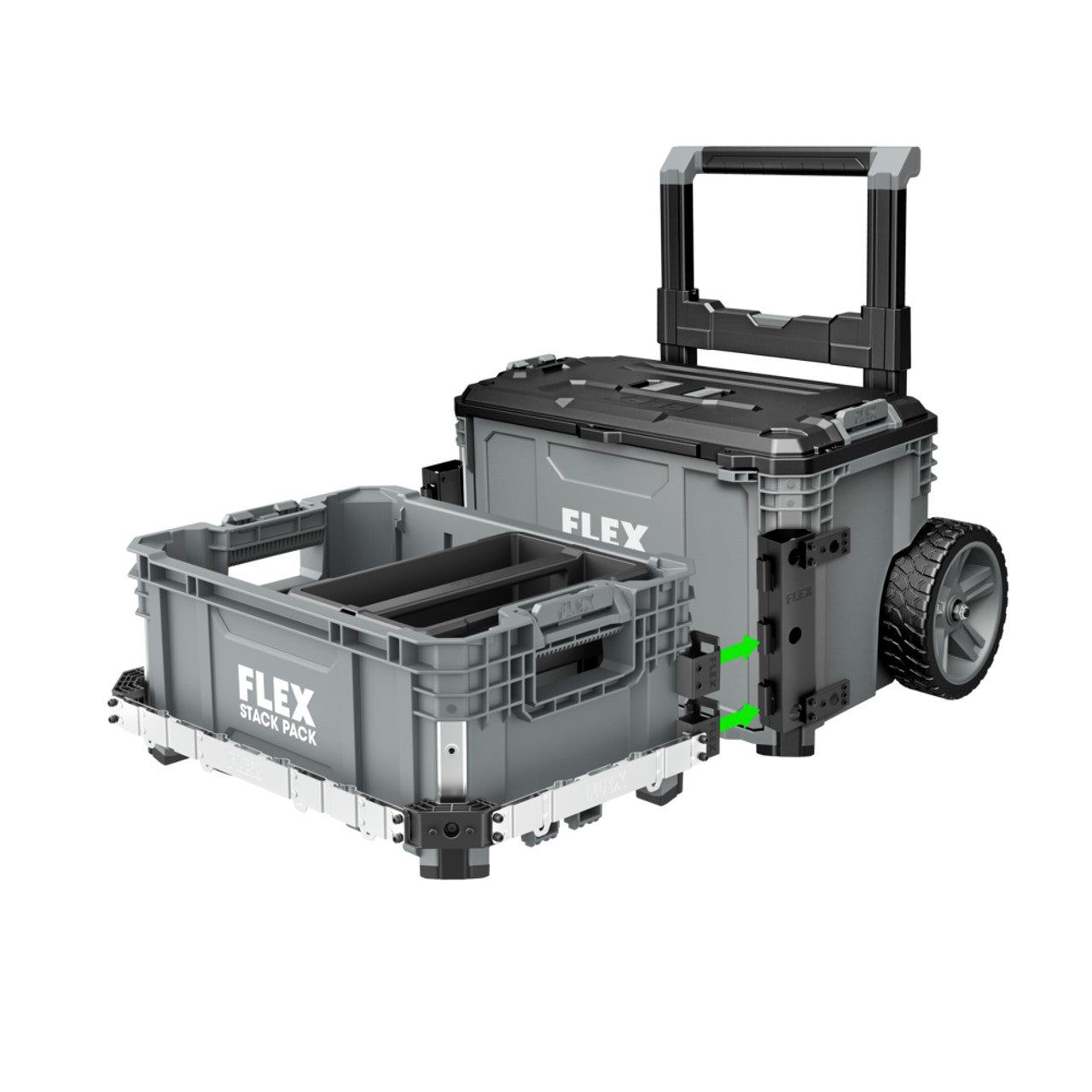 FLEX FL-FS1108 STACK PACK Rolling 1-Drawer Tool Box