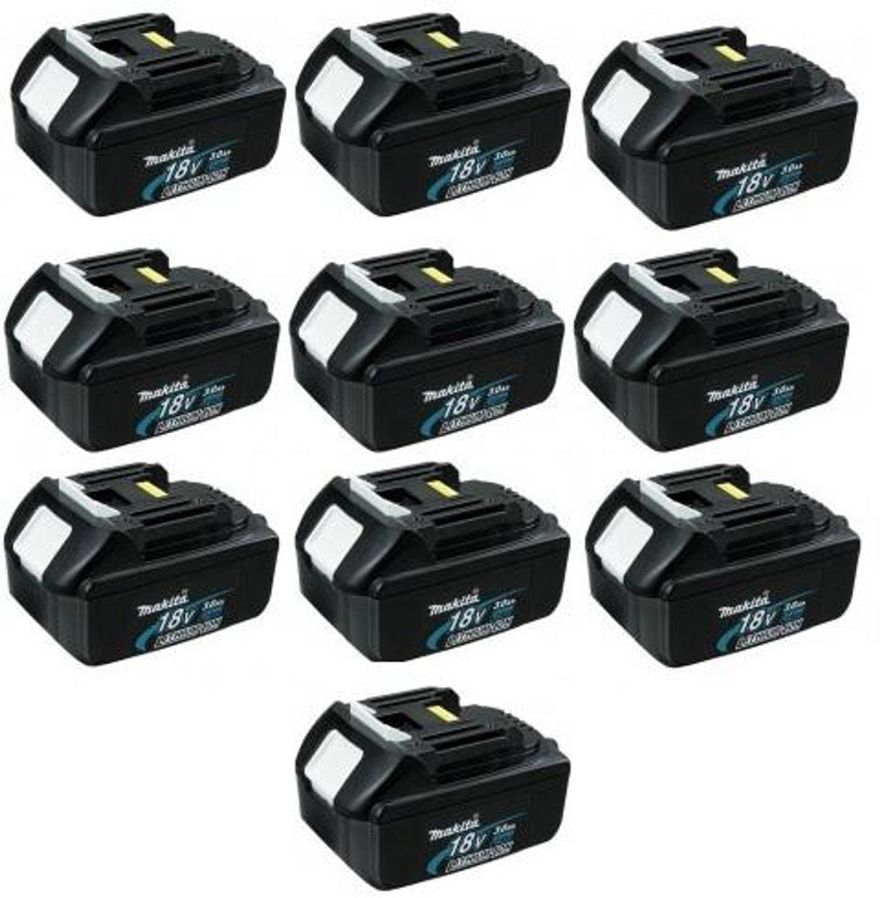 Makita MAK-BL1830-10 18V 3Ah Lithium-Ion (10 pk Bulk) BL1830