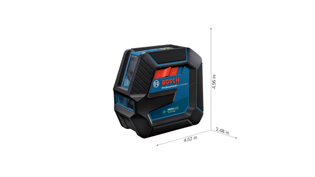 Bosch BOS-GLL100-40G 100FT Green Cross Line Laser