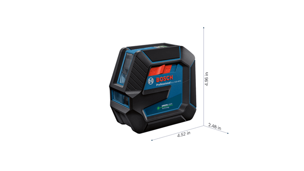 Bosch BOS-GLL100-40G 100FT Green Cross Line Laser