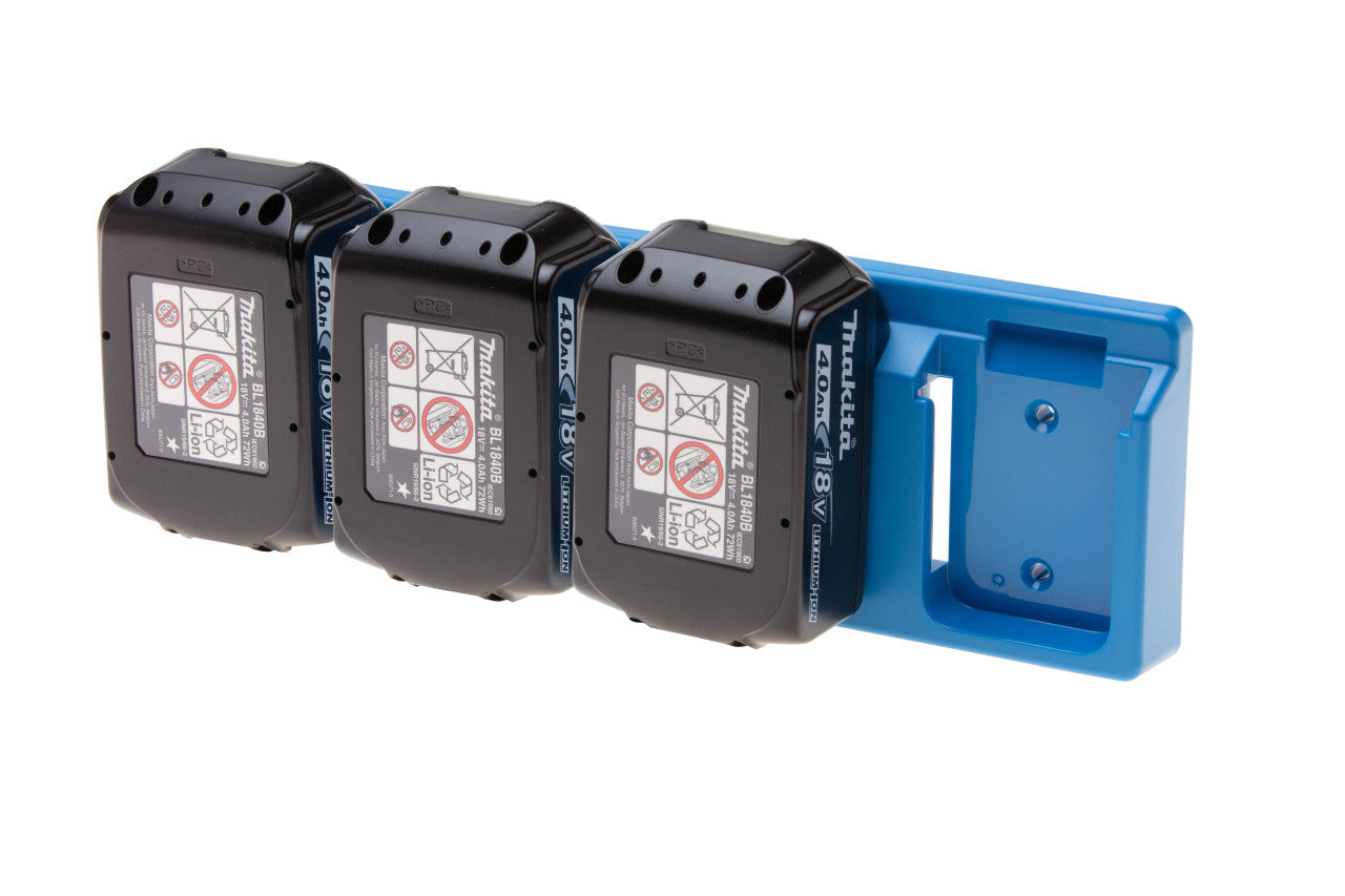 48 Tools BH-MAK-BLU-04 Makita 18V 4-Unit Battery Holder