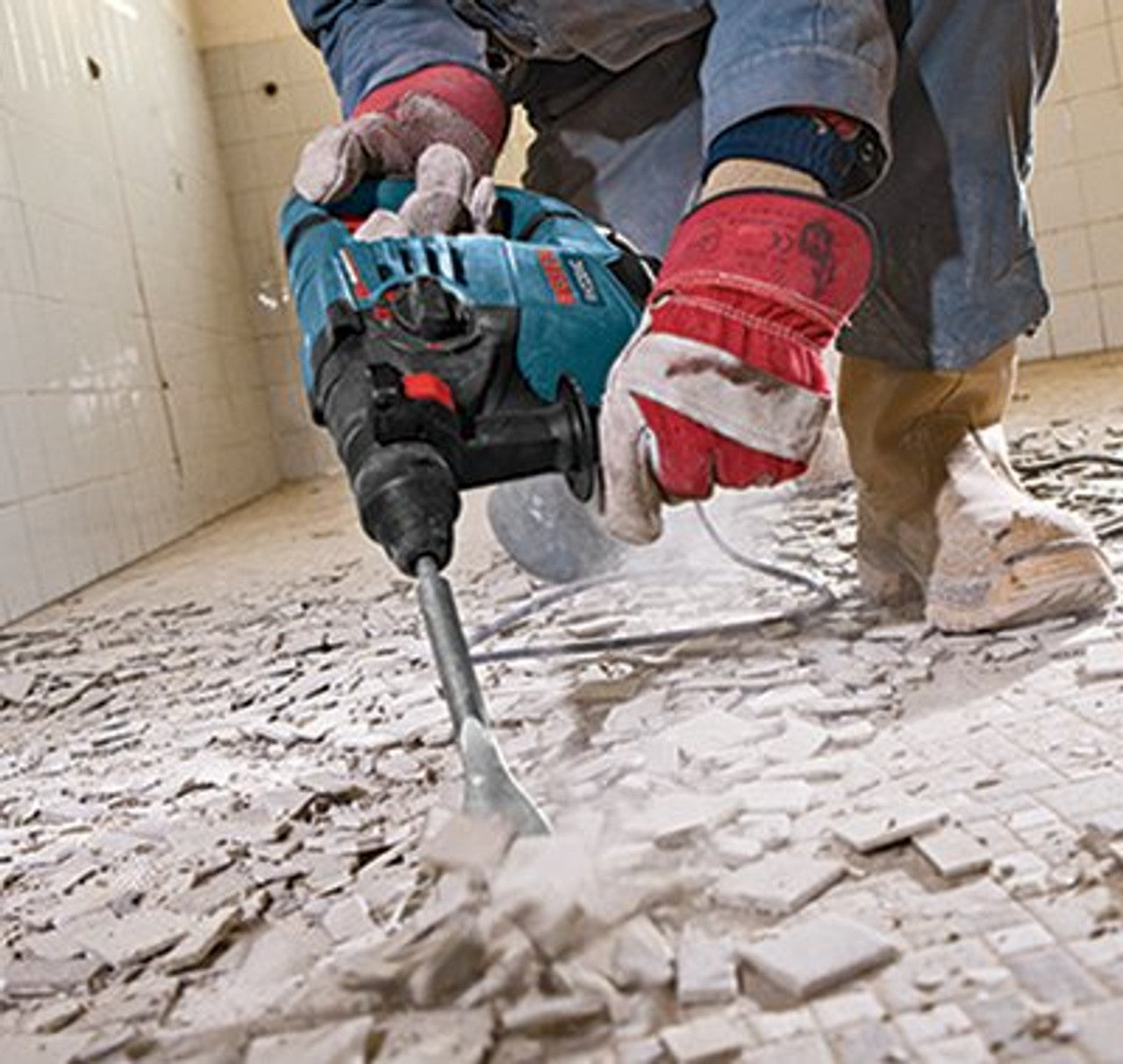 Bosch BOS-RH328VC 1-1/8in SDS-Plus 8 amp Rotary And Chipping Hammer