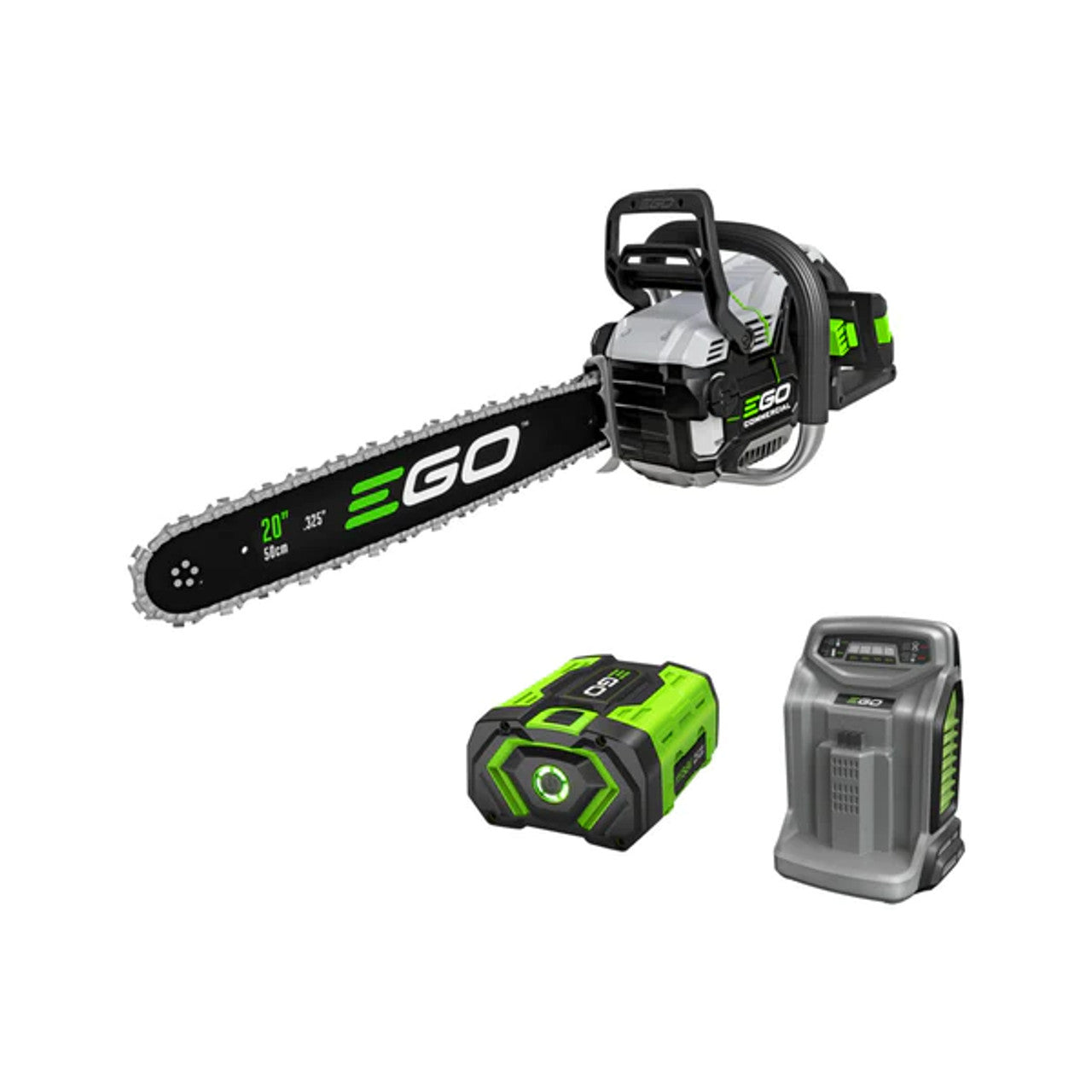EGO Power EGO-CSX5007 Commercial 20in Chainsaw 8.0Ah Kit