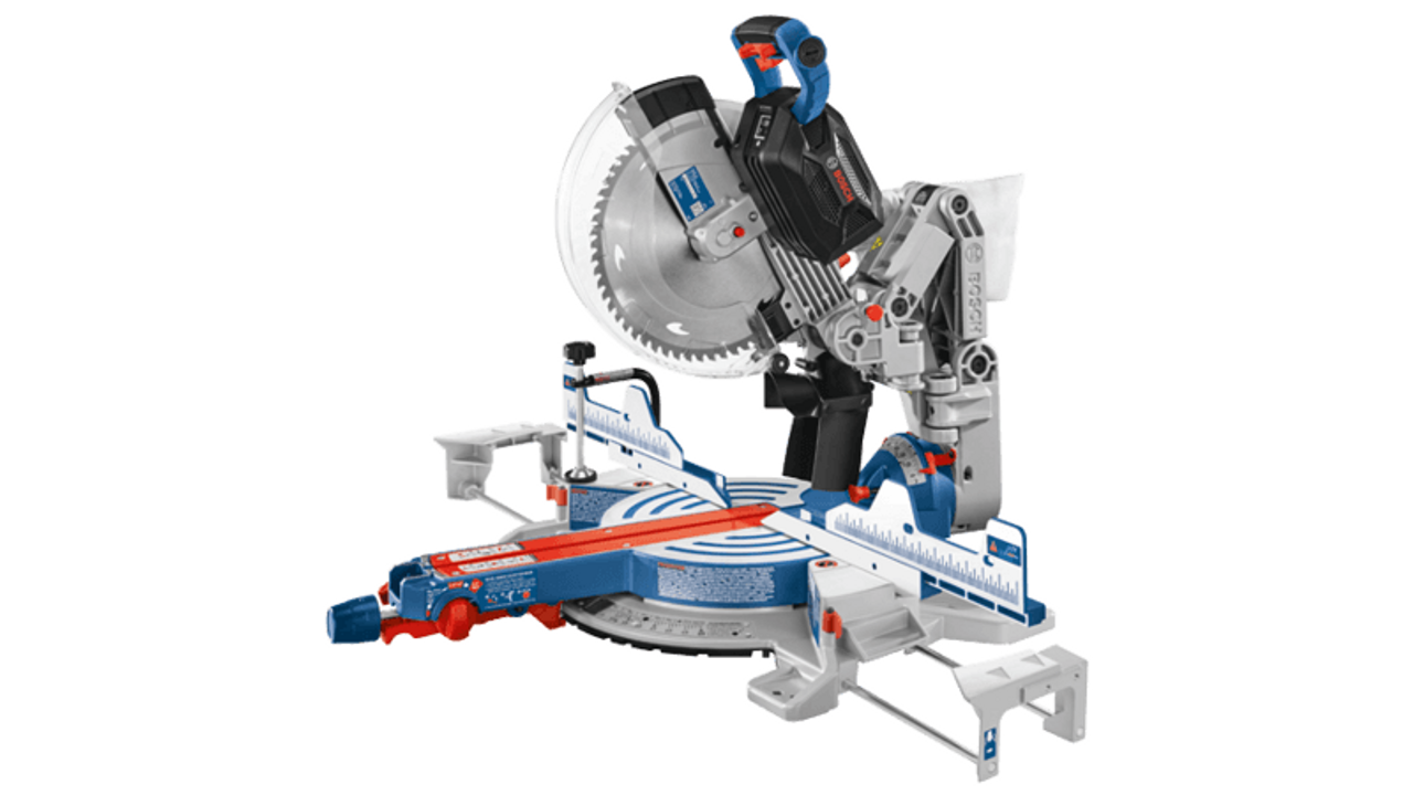 Bosch BOS-GCM18V-12GDCN14 PROFACTOR 18V Surgeon 12in Dual-Bevel Glide Miter Saw CORE18V 8.0Ah Kit