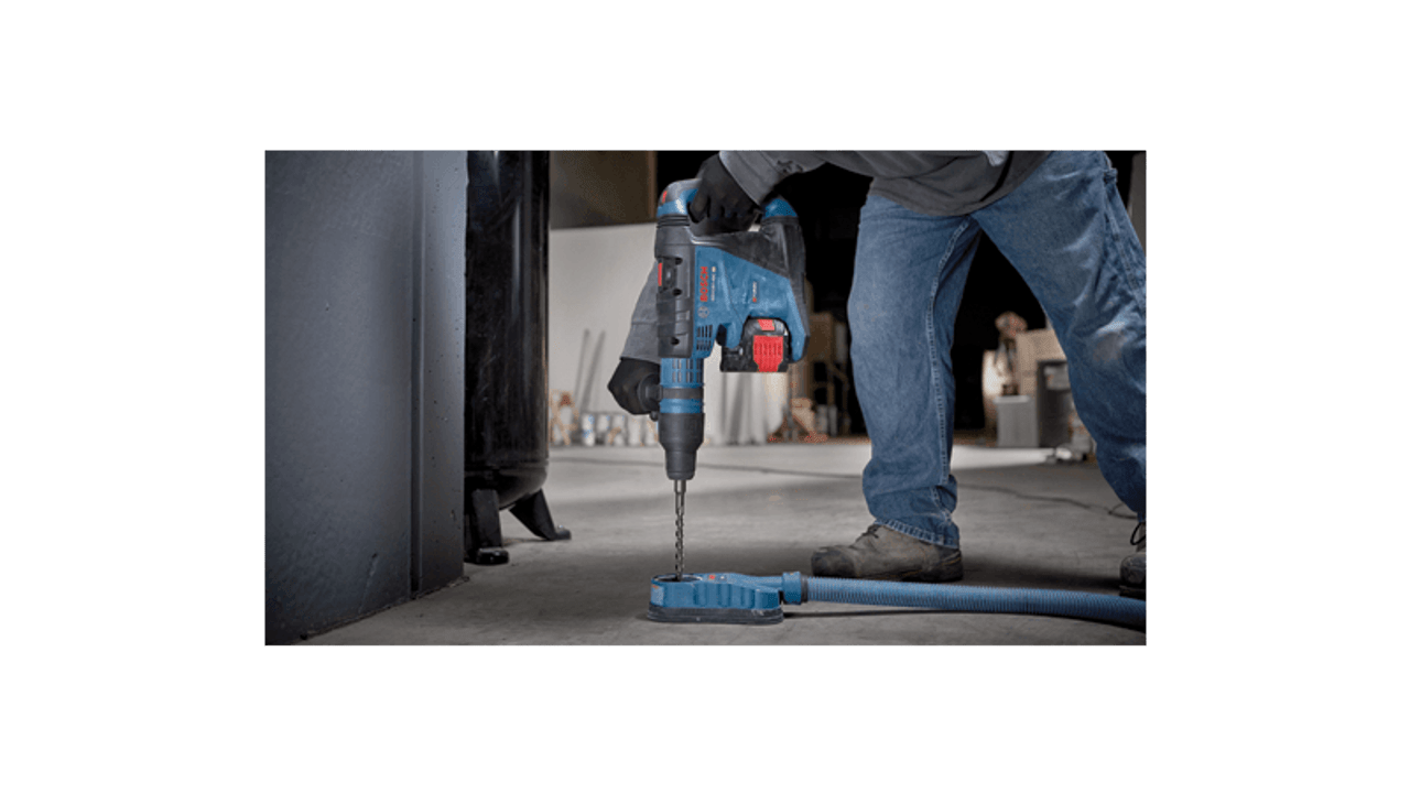Bosch BOS-GBH18V-40CK27 18V PROFACTOR 1-5/8in SDS-MAX Rotary Hammer Kit with (2) CORE18V 12.0 Ah PROFACTOR Exclusive Batteries