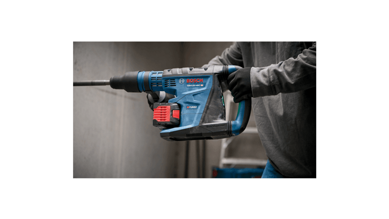 Bosch BOS-GBH18V-40CK27 18V PROFACTOR 1-5/8in SDS-MAX Rotary Hammer Kit with (2) CORE18V 12.0 Ah PROFACTOR Exclusive Batteries