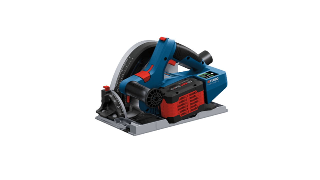 Bosch BOS-GKT18V-20GCL14 PROFACTOR 18V Connected-Ready 5-1/2 In. Track Saw CORE18V 8.0Ah Kit