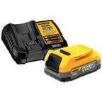 DEWALT DEW-DCBP034C 20V MAX POWERSTACK 1.7Ah Compact Battery and Charger Starter Kit