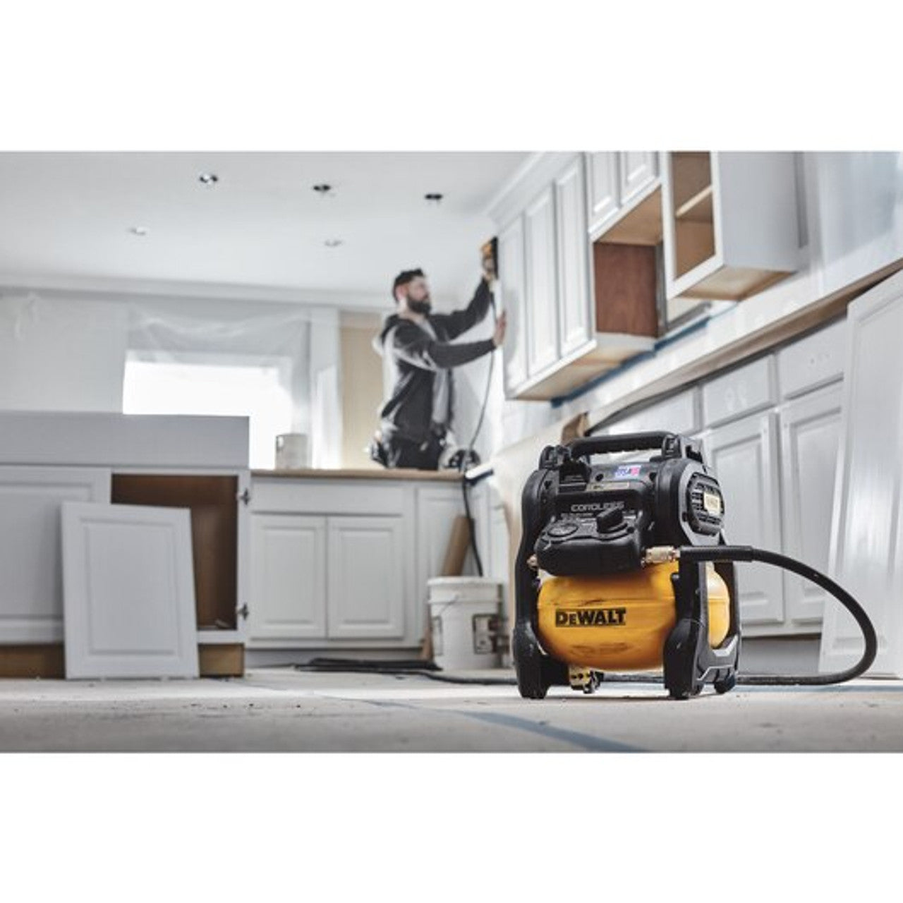 DEWALT DEW-DCC2520T1 20V 2-1/2 Gal. Cordless Compressor 6.0Ah Kit