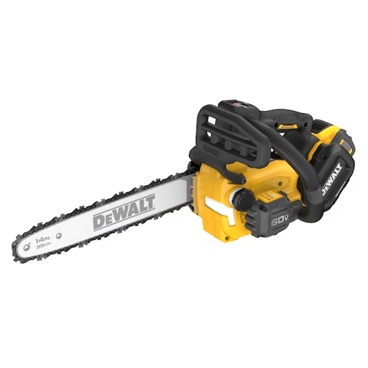 DEWALT DEW-DCCS674X2-CA 60V MAX Brushless 14in Top Handle Chainsaw 2x 9.0Ah Kit