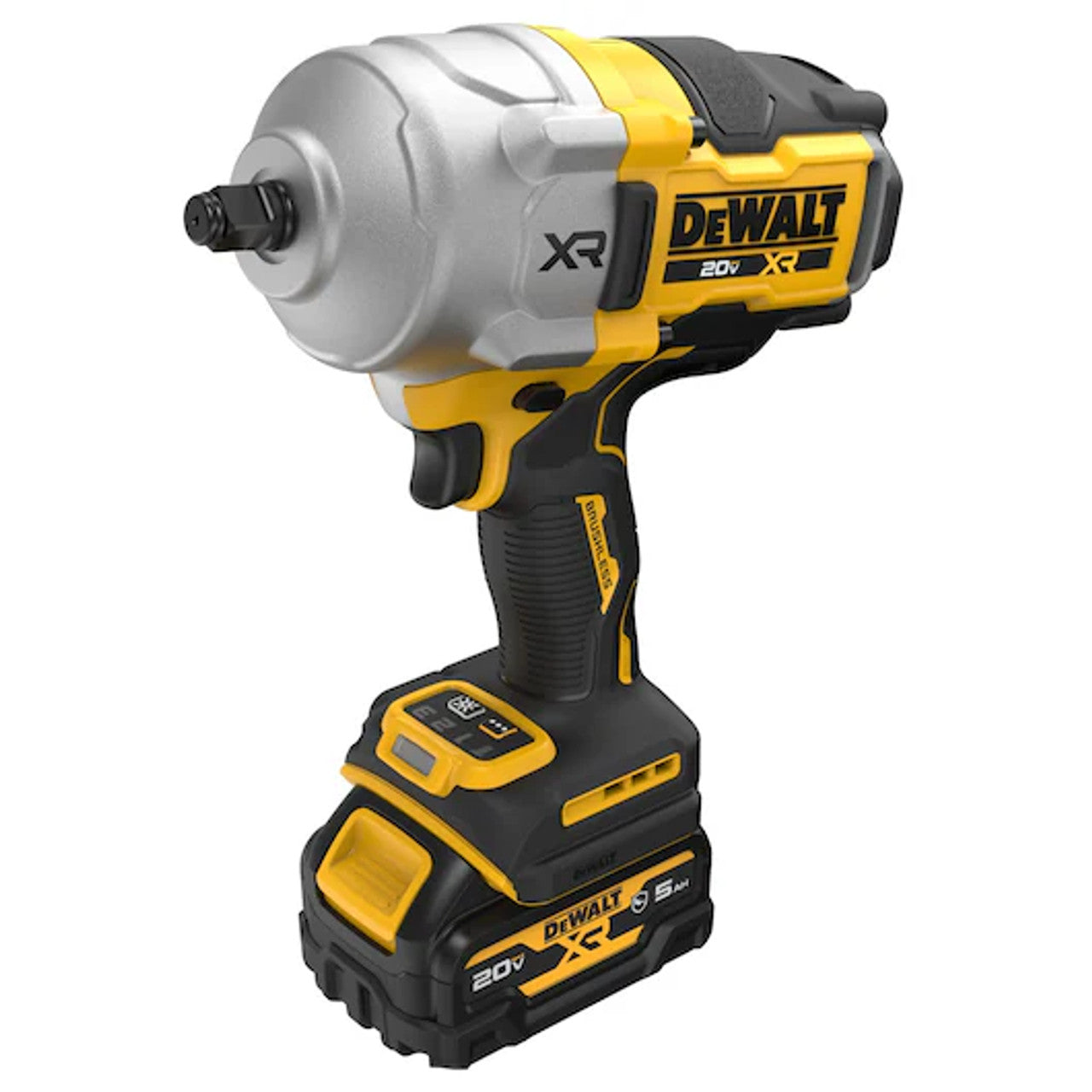 DEWALT DEW-DCF961GP1 20V MAX XR Brushless Cordless 1/2-In High Torque Impact Wrench with Hog Ring Anvil Kit