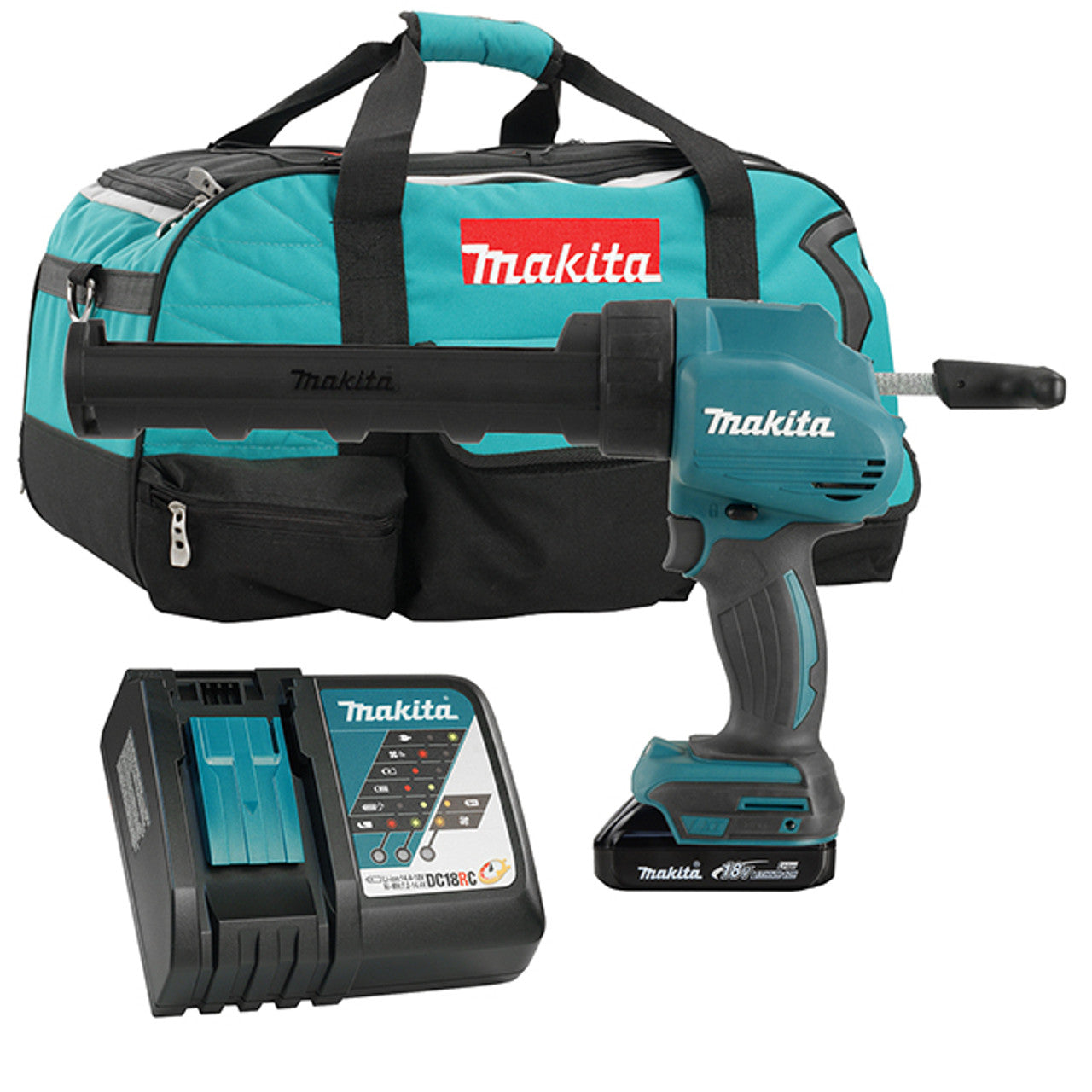 Makita MAK-DCG180YX1 18V LXT 300ml Caulking Gun Kit