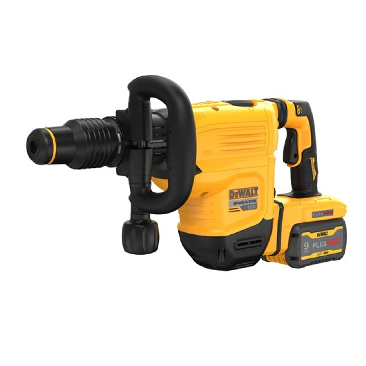 DEWALT DEW-DCH832X1 60V 16lbs SDS MAX Cordless SDS Max Chipping Hammer Kit