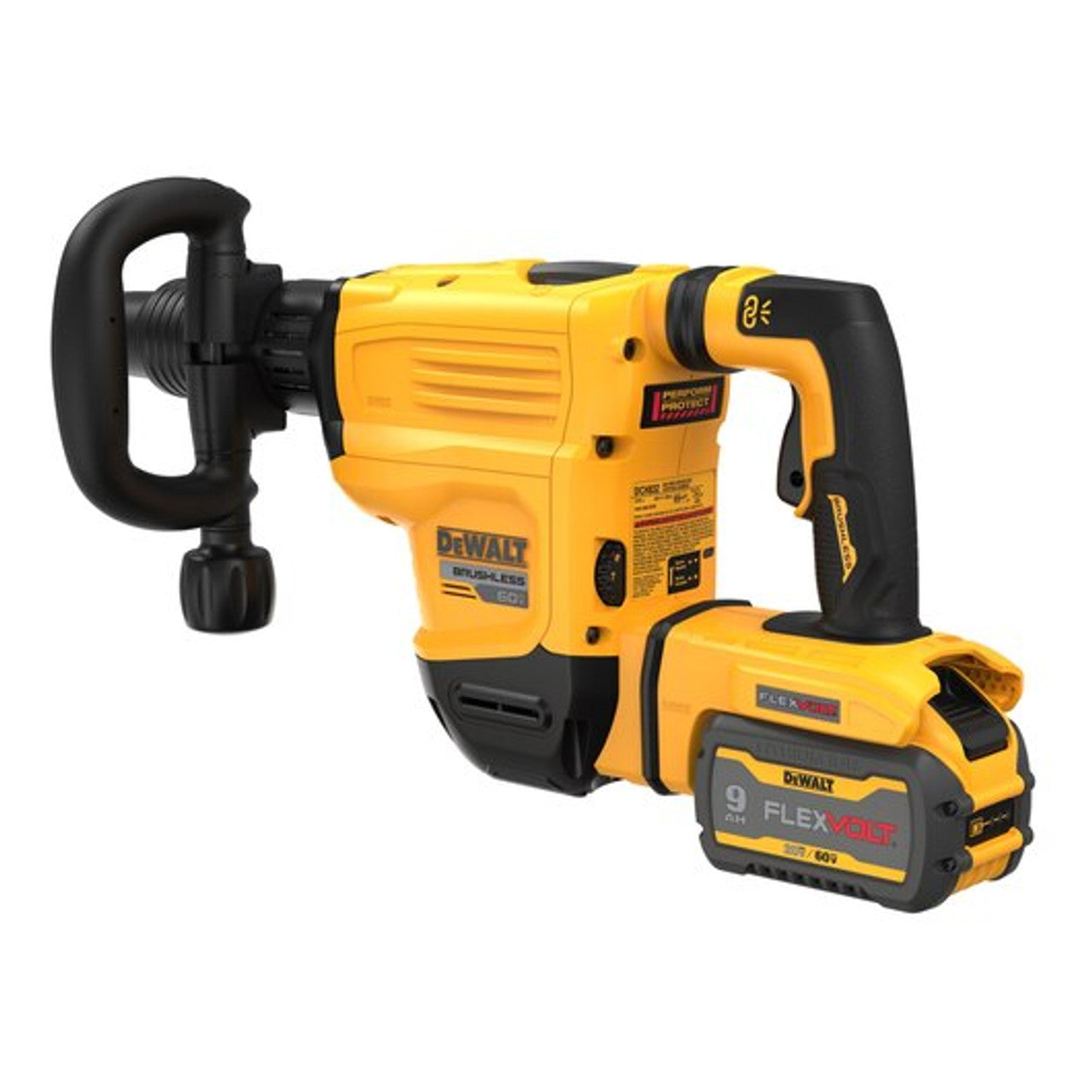 DEWALT DEW-DCH832X1 60V 16lbs SDS MAX Cordless SDS Max Chipping Hammer Kit