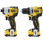 DEWALT DEW-DCK221F2 XTREME 12V MAX Brushless Cordless Drill and Impact Driver 2x 2.0Ah Kit