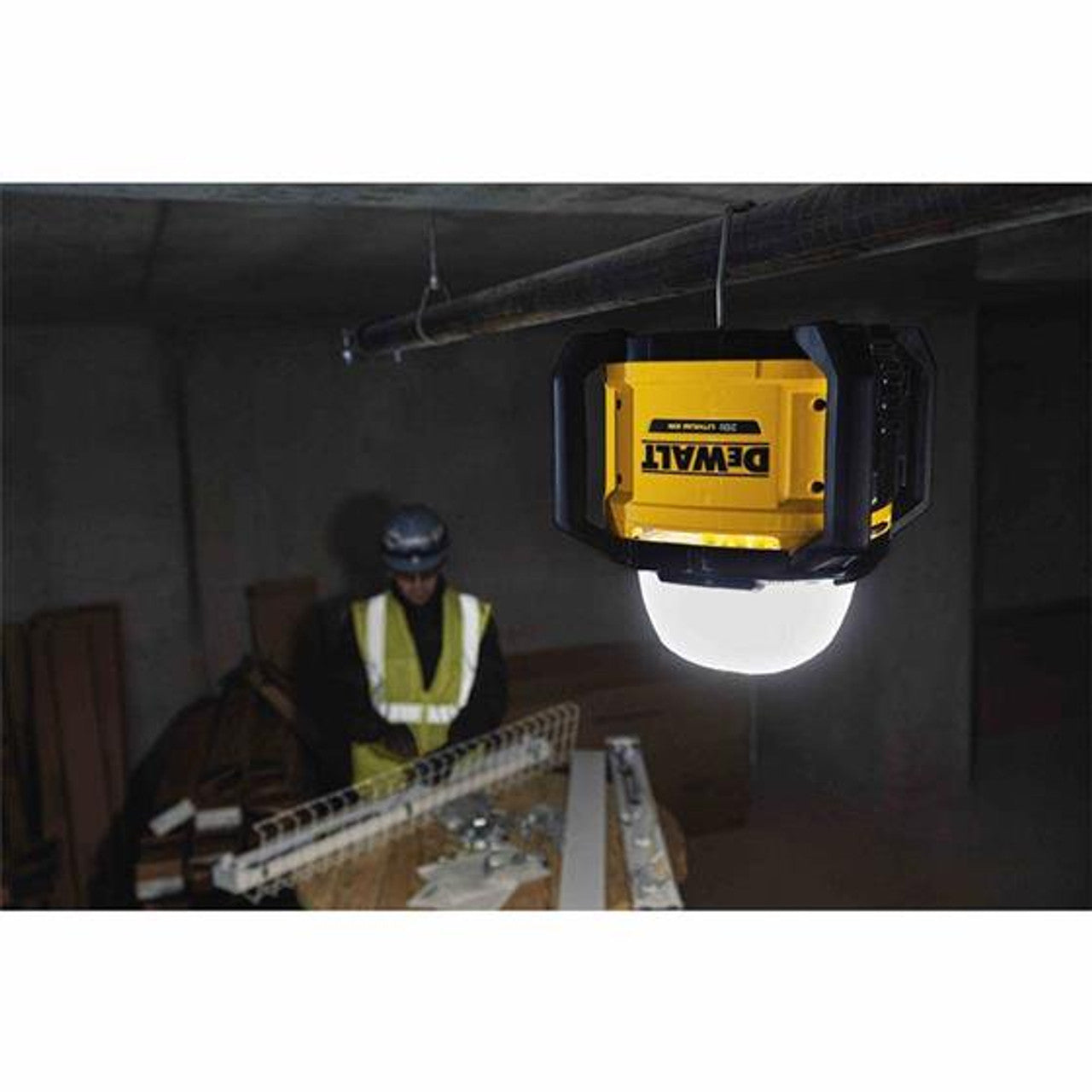 DEWALT DEW-DCL074 Tool Connect(Bluetooth) 20V MAX Cordless Work Light (Bare Tool)