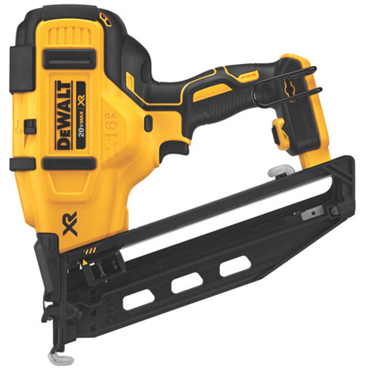 DEWALT DEW-DCN660B 20V MAX 16ga Brushless Cordless Angled Finish Nailer -(Bare Tool)