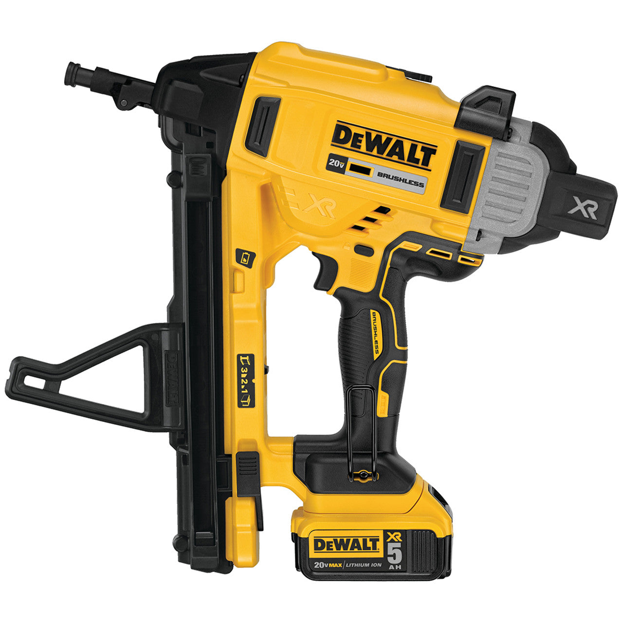 DEWALT DEW-DCN891P2 1in Magazine Cordless Concrete Nailer 2x 5.0Ah Kit