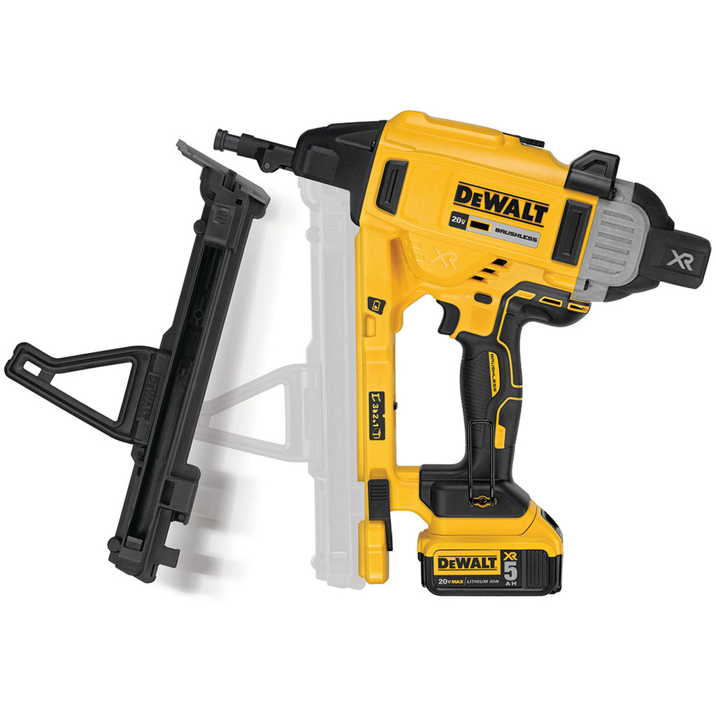 DEWALT DEW-DCN891P2 1in Magazine Cordless Concrete Nailer 2x 5.0Ah Kit