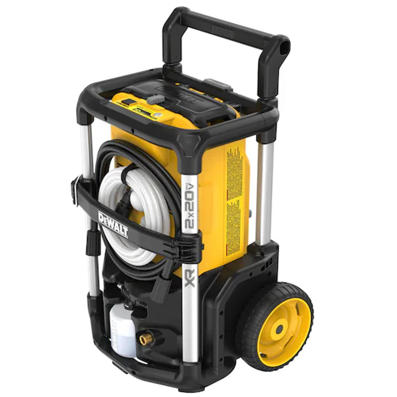 DEWALT DEW-DCPW1600Y2 2X20V MAX 1600 MAX PSI Pressure Washer with 2x 12.0Ah FLEXVOLT Kit