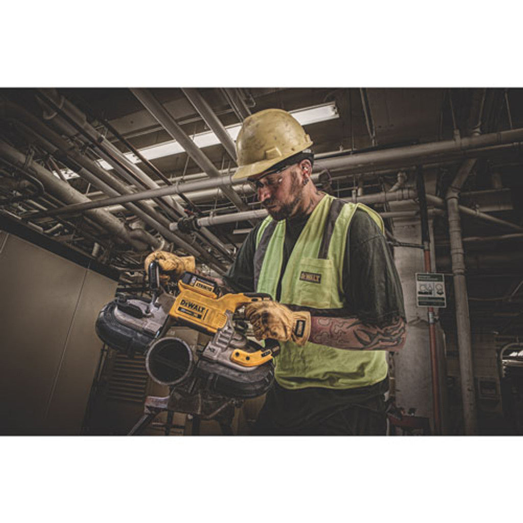 DEWALT DEW-DCS374P2 20V MAX Brushless Deep Cut Band Saw Kit with 2x 5.0Ah Batteries