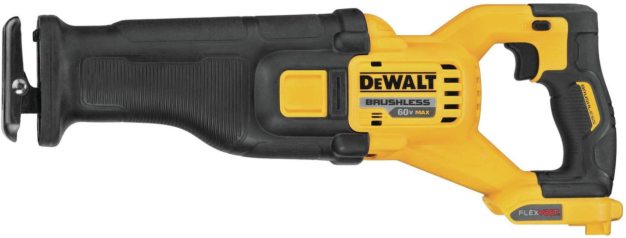 DEWALT DEW-DCS389B Flexvolt 60V MAX Brushless Cordless Reciprocating Saw (Bare Tool)