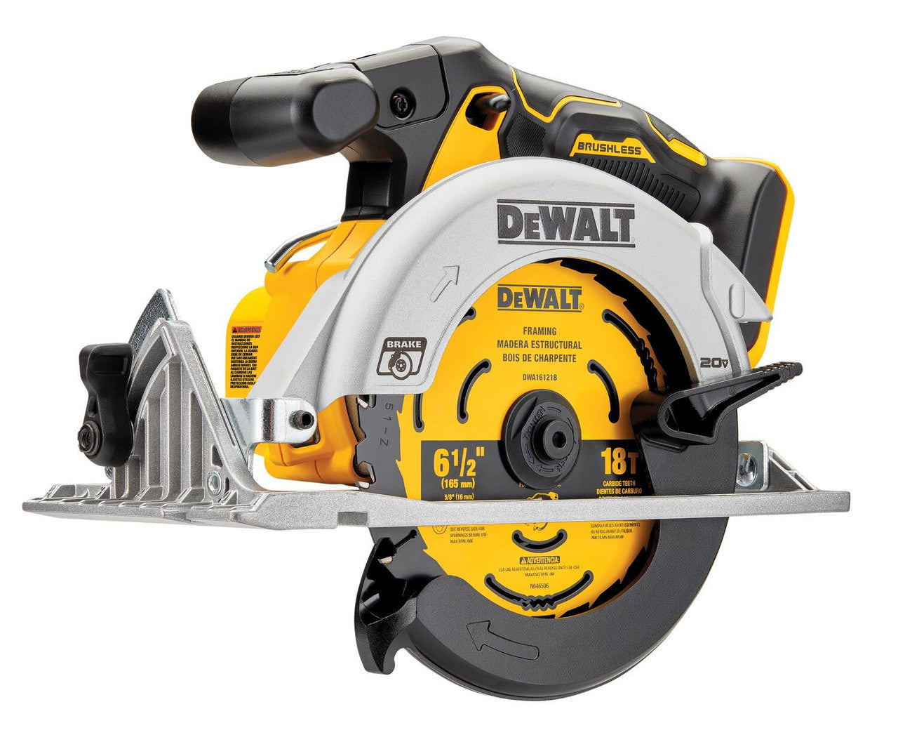 DEWALT DEW-DCS565B 20V MAX 6-1/2in Brushless Cordless Circular Saw (Bare Tool)