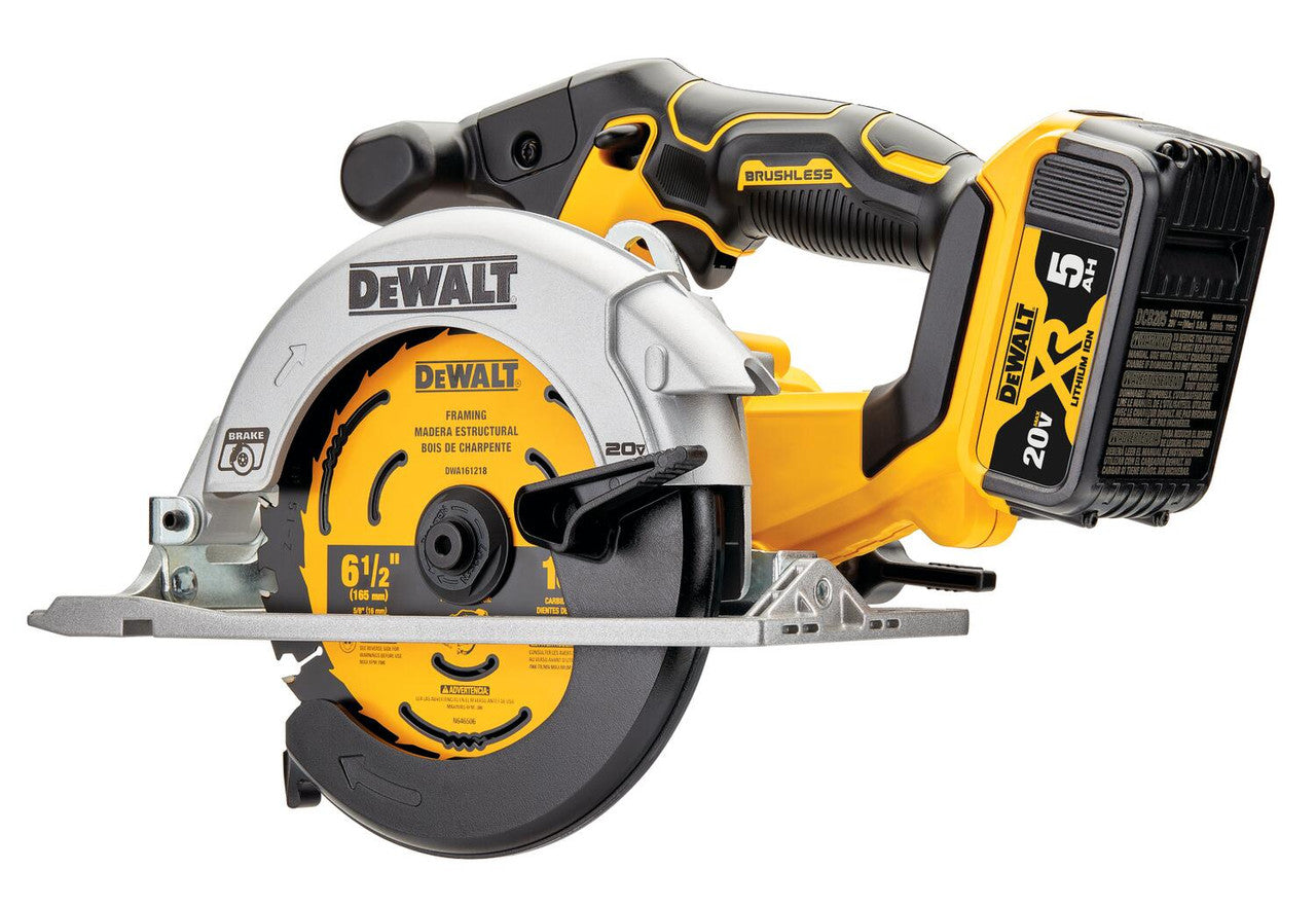 DEWALT DEW-DCS565P1 20V MAX 6-1/2in Cordless Circular Saw Kit