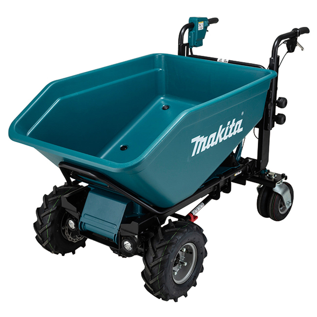 Makita MAK-DCU602Z 36V (18Vx2) LXT Brushless Material Mover with XL Bucket, Electric Dump, Bare Tool