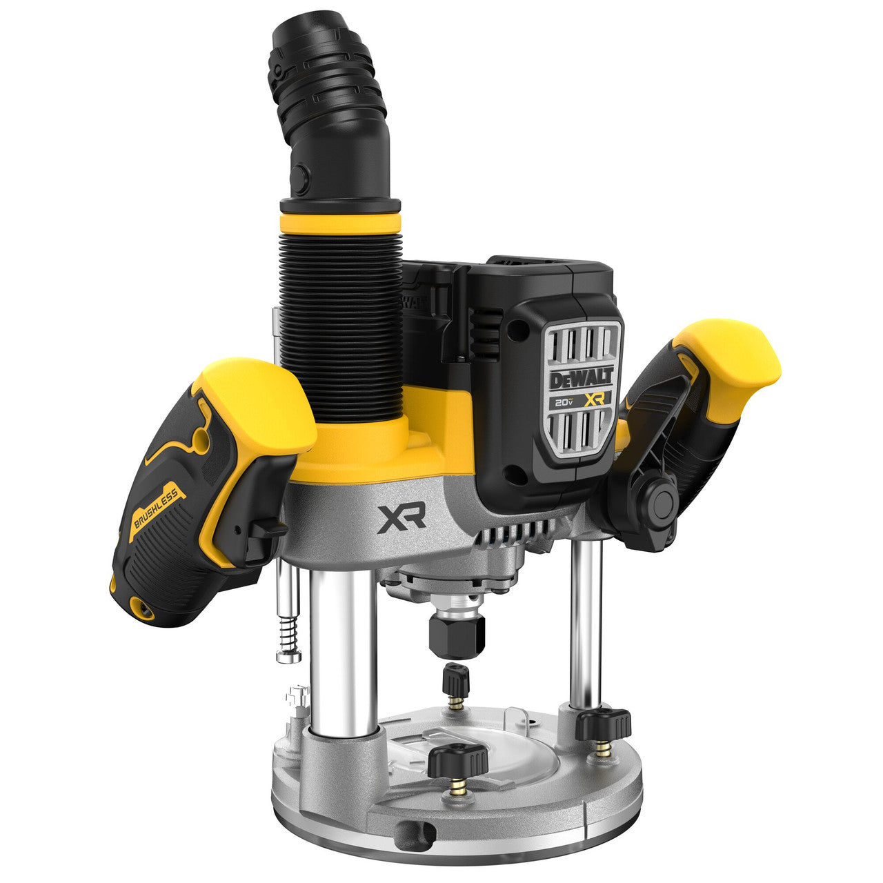 DEWALT DEW-DCW620B 20V MAX XR 2-1/4 Peak HP Plunge Router (Bare Tool)
