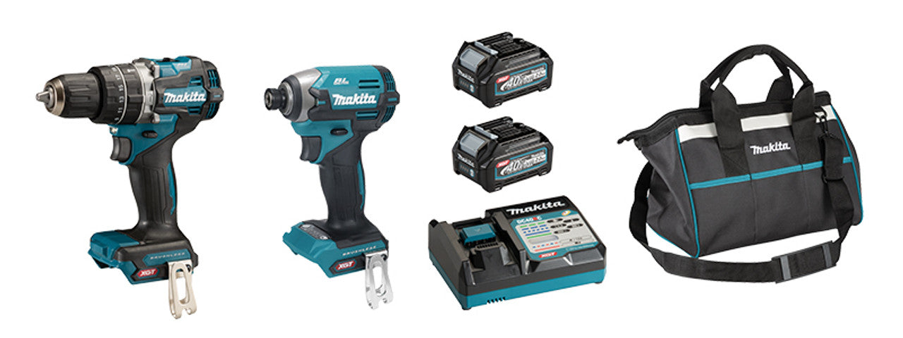Makita MAK-DK0178G201 40V XGT 2 Tool Combo Kit 2.0Ah