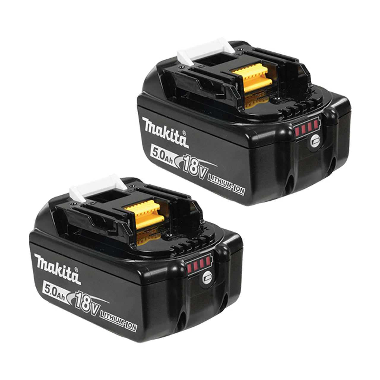 Makita MAK-DLX2412TX1 18V LXT 1/4in Cordless Impact Driver and 1/2in Hammer Drill/Driver 2x 5.0Ah Kit