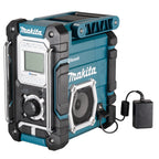 Makita MAK-DMR108N Cordless or Electric Jobsite Radio with Bluetooth (Bare Tool)