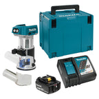 Makita MAK-DRT50T1JX4 18V LXT Cordless Compact Router 5.0Ah Kit