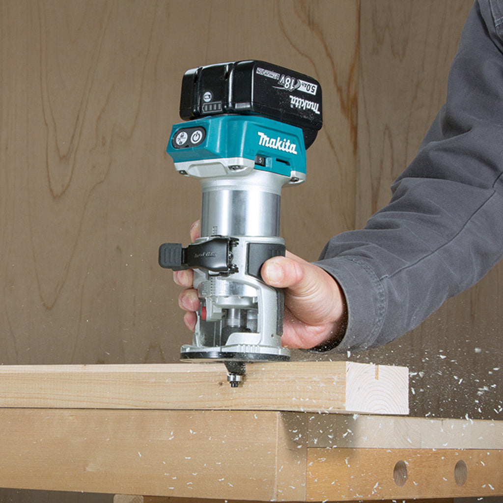 Makita MAK-DRT50ZX4 18V Cordless Brushless Router Bare Tool