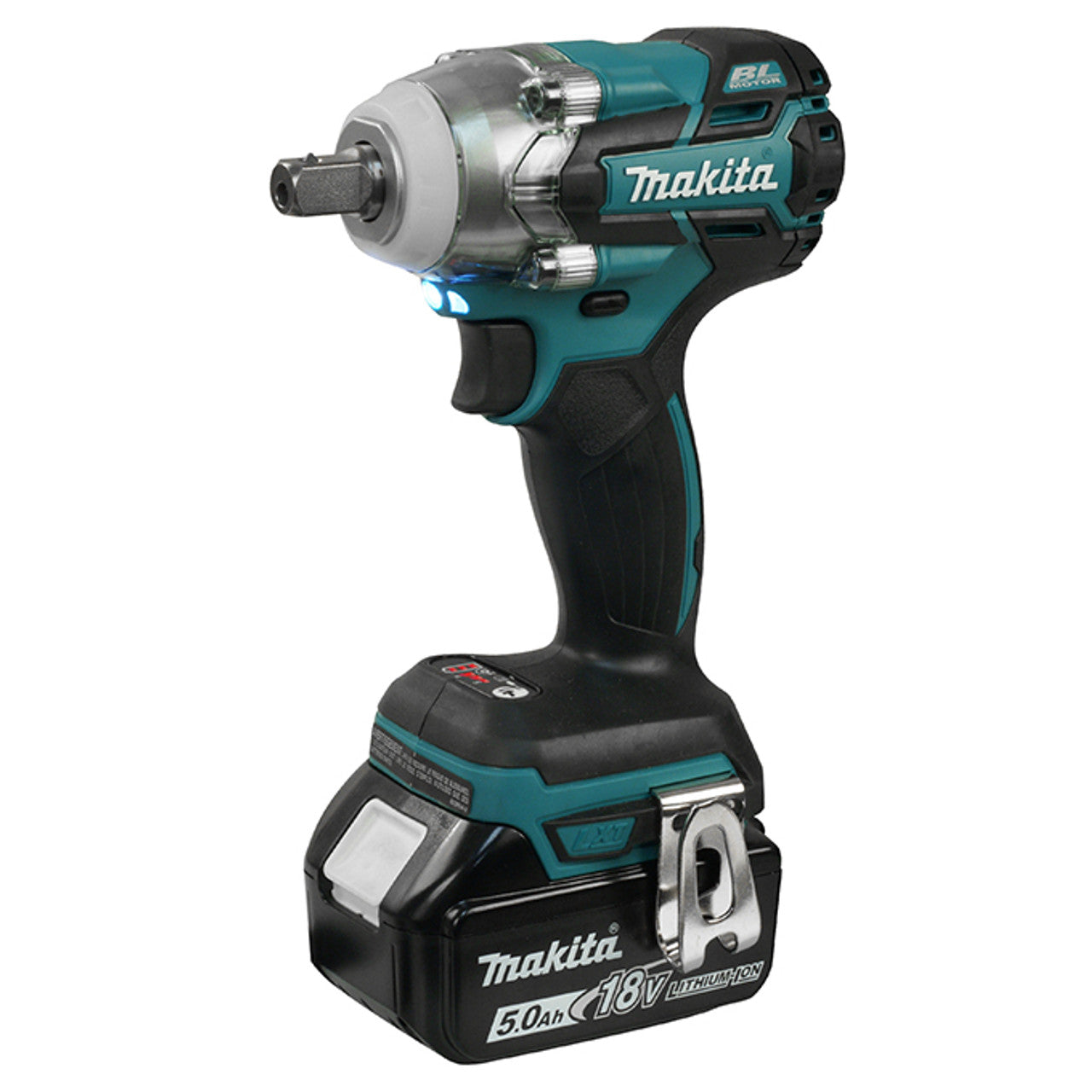 Makita MAK-DTW285XVTE 18V 1/2in Cordless Impact Wrench 2x 5.0Ah Kit