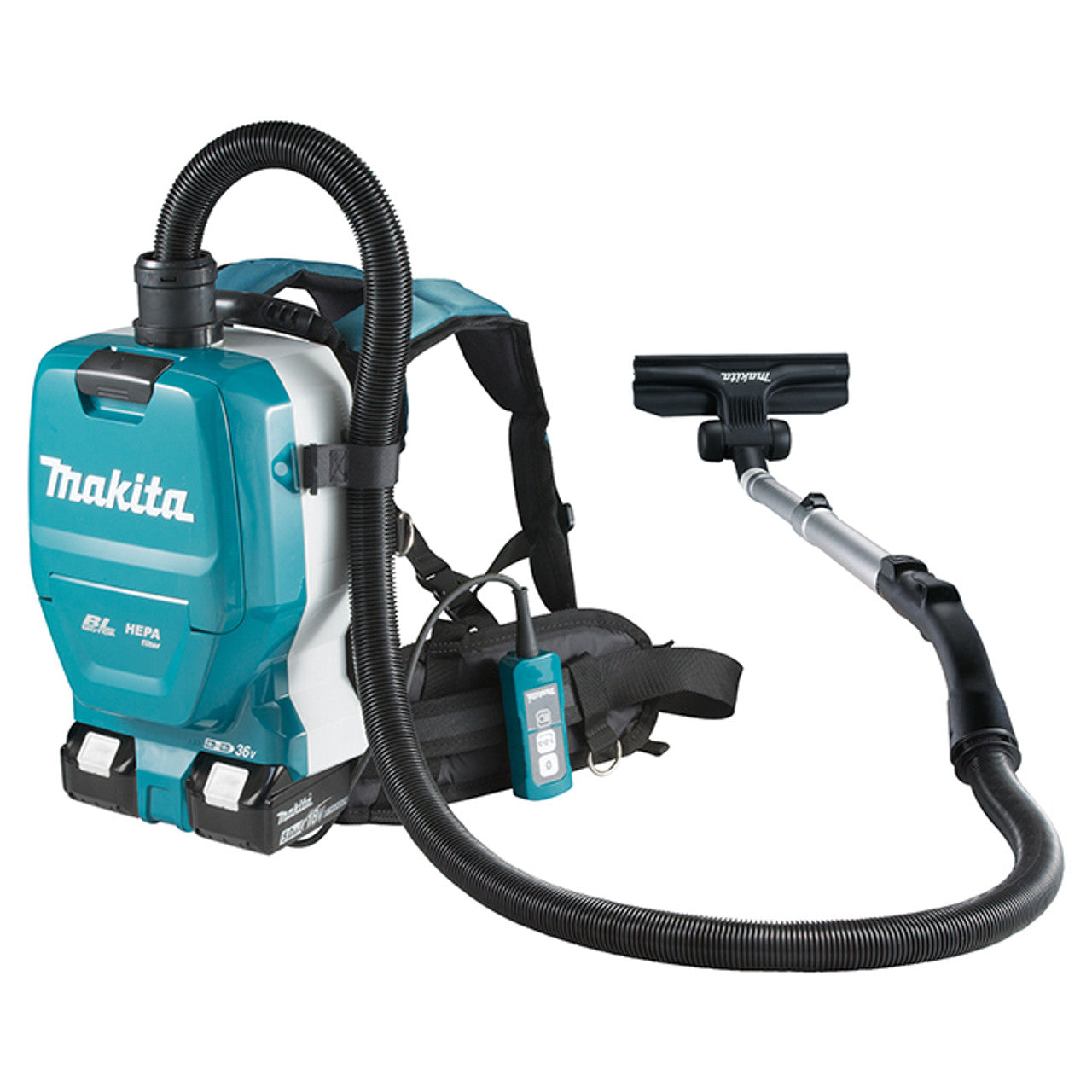Makita MAK-DVC261TX11 18Vx2 LXT Cordless Backpack Vacuum Cleaner (2.0 L)