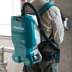Makita MAK-DVC665TX4U 18Vx2 LXT Backpack Vacuum Cleaner (6.0 L) 2x 5.0Ah Kit