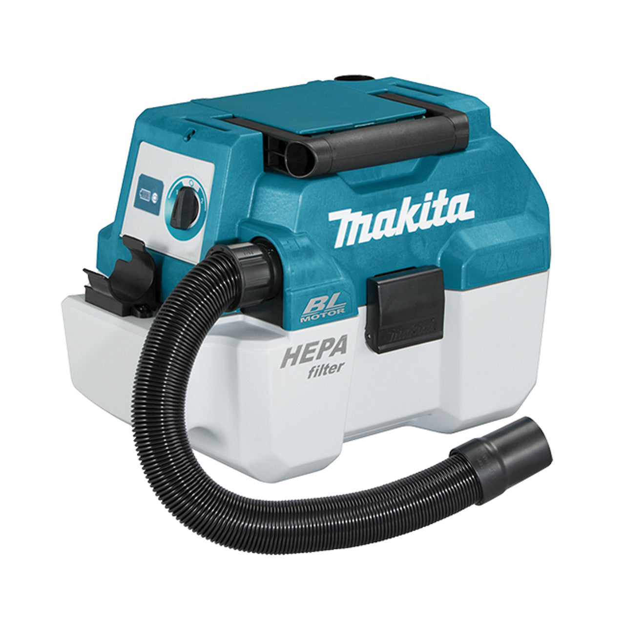 Makita MAK-DVC750LRT 18V LXT Cordless 7.5L Portable Wet/Dry Vacuum Cleaner 5.0Ah Kit