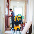 DEWALT DEW-DW089LG 3 Beam Green Laser With 12V Battery & Charger