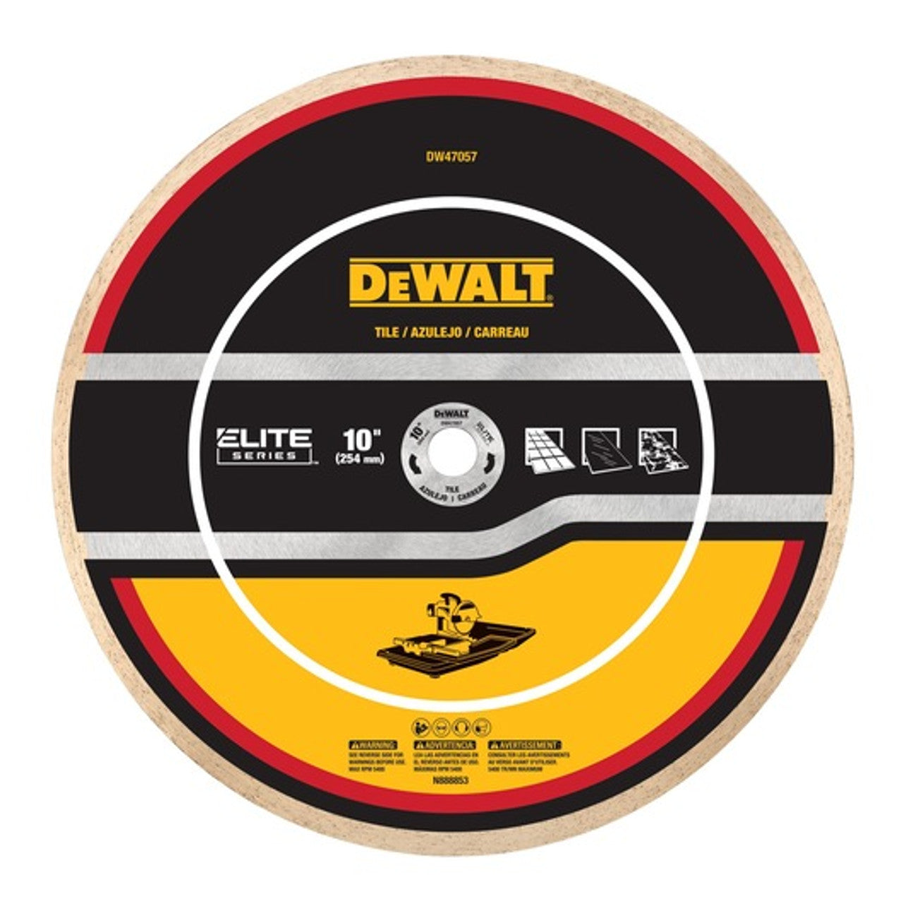 DEWALT DEW-DW47057 10in XP7 Tile Diamond Blade