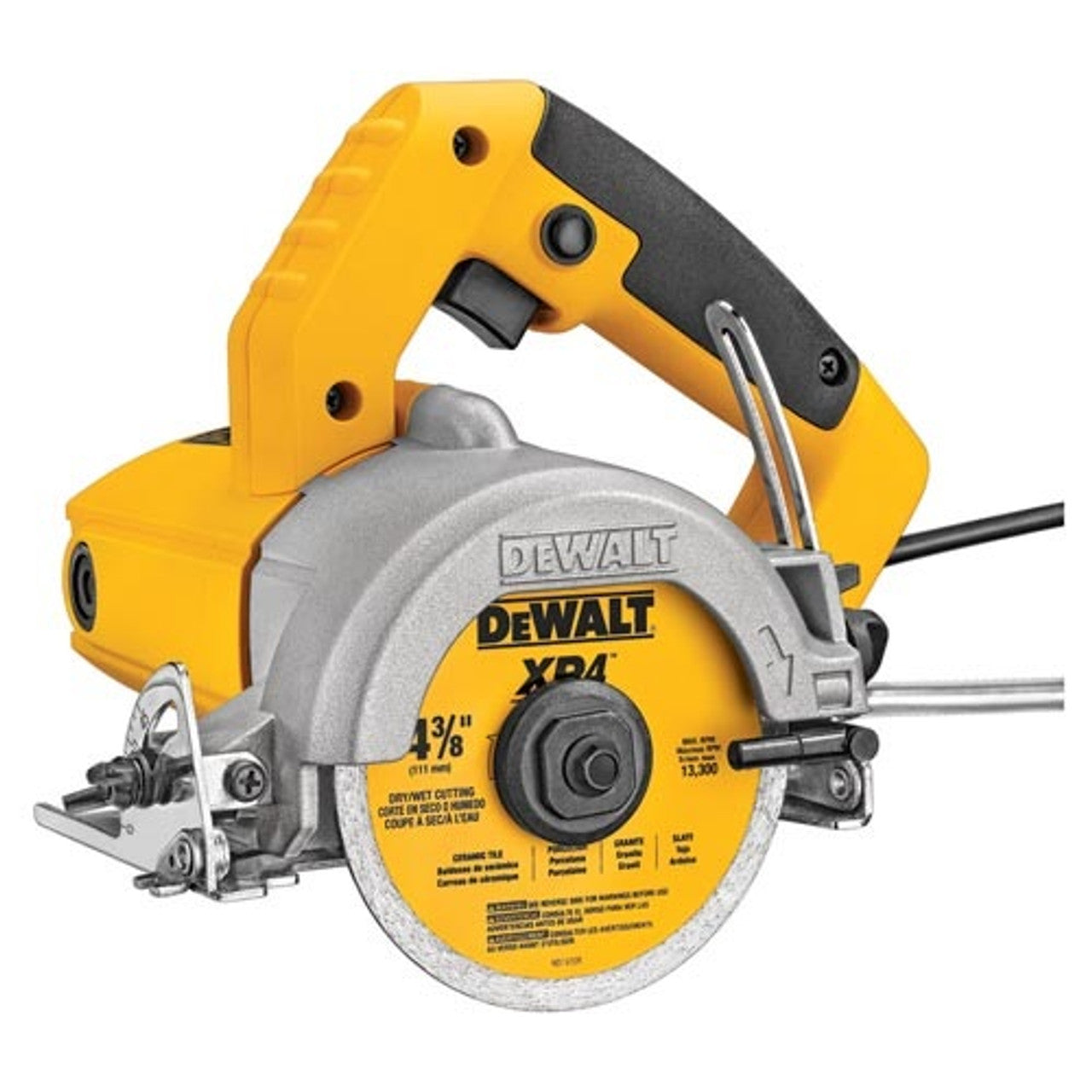 DEWALT DEW-DWC860W 4-3/8in Wet/Dry Hand Held Tile Cutter